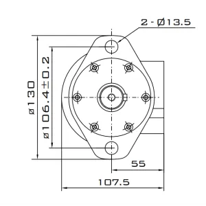 Купити Героторный гидромотор Mozioni BMR-160P52AIIY10/T10, фото 6