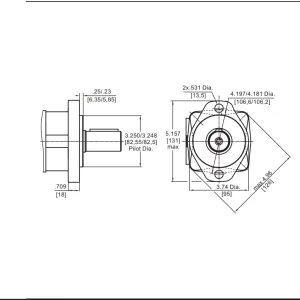 Купити Гідромотор M+S Hydraulic MLHSA200D2D, фото 5
