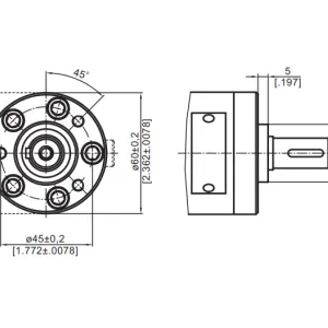Купити Гидромотор M+S Hydraulic МM20C, фото 7