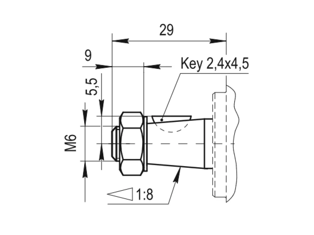 Купити Гидронасос Mozioni MGP1K5R-G160G, фото 4