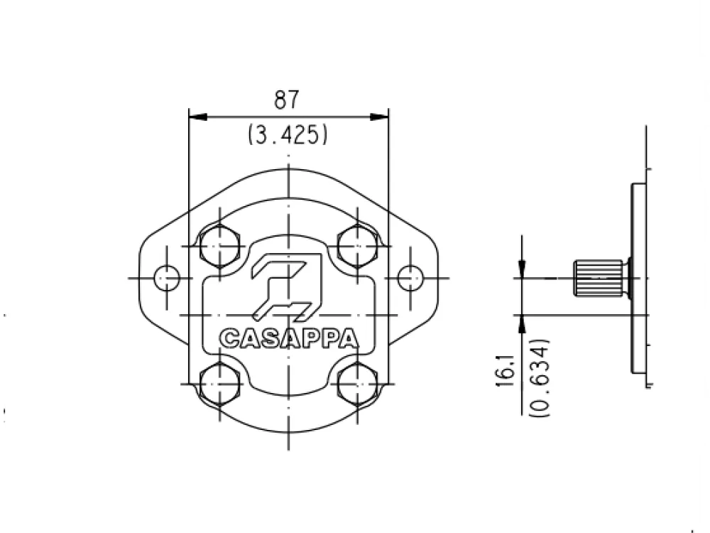 Купити Гідронасос Casappa PLP20.16D0-03S1-LBE/BC-N-EL FS, фото 4