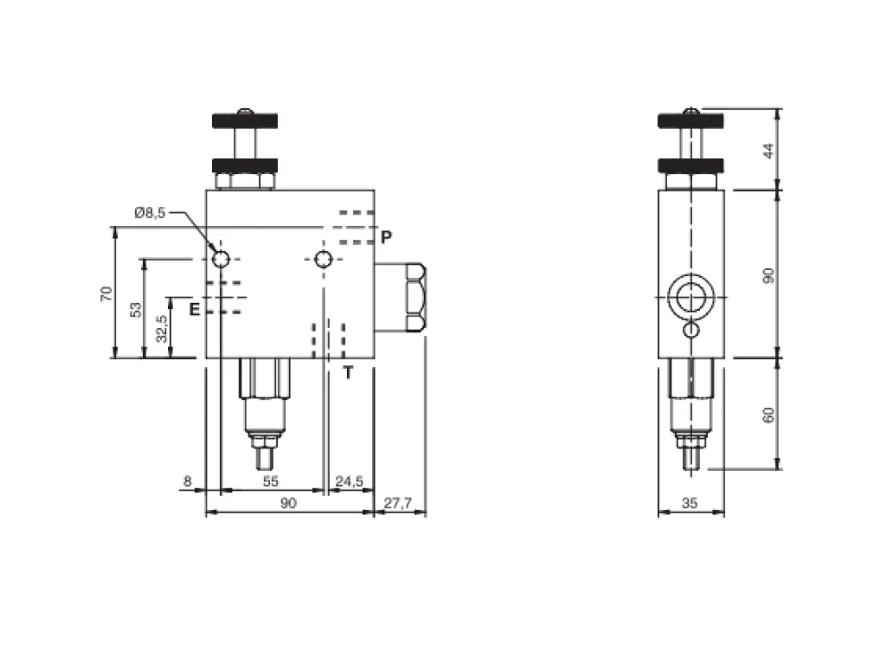 RFP3 3/8" C/VMP
