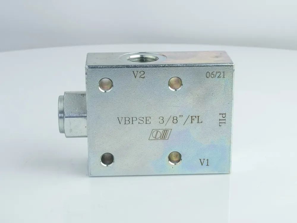 Купити Гідрозамок односторонній VBPSE 3/8" FL Oleodinamica Marchesini, фото 7