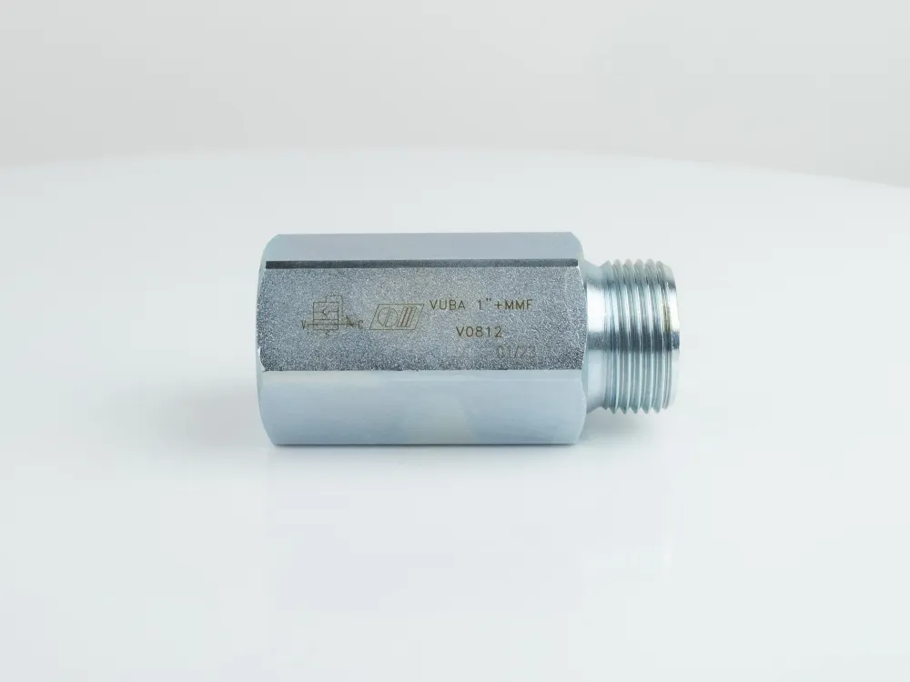 Купити Клапан обрыва (аварийный) VUBA 1/2" + MAN.MF трубного монтажа с корпусом 1/2" Oleodinamica Marchesini, фото 2