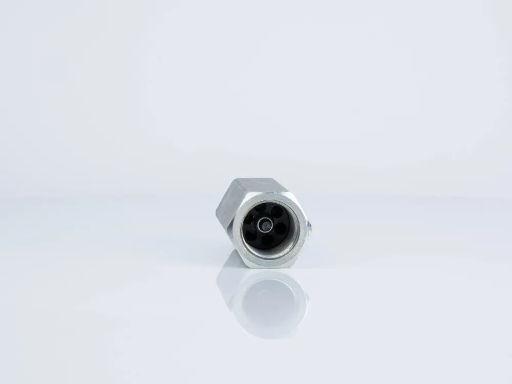 Купити Клапан обрыва (аварийный) VUBA 3/8"+MAN.FF трубного монтажа с корпусом 3/8" Oleodinamica Marchesini, фото 5