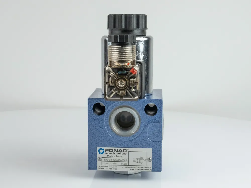 Купити Кран дивертор 3-х ходовой 3/2URER6-12/BG2-G12NZ4L Ponar, фото 2