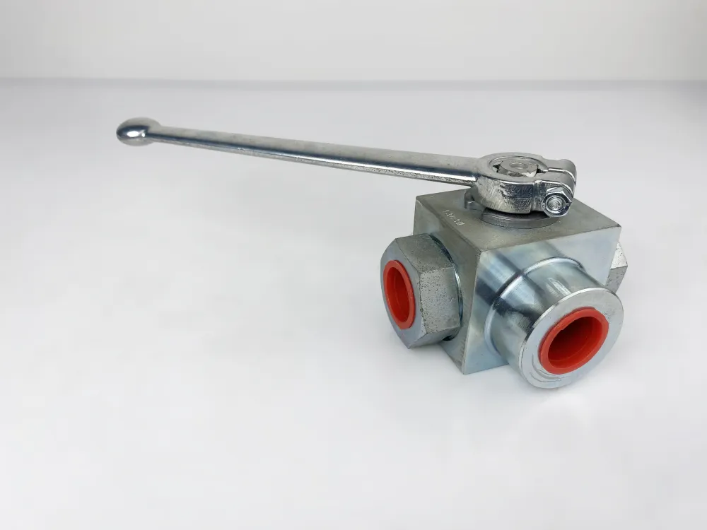 Купити Кран шаровый 3-х ходовый BK3-DN20-G3/4-812A-L-Zn Gemels, фото 1