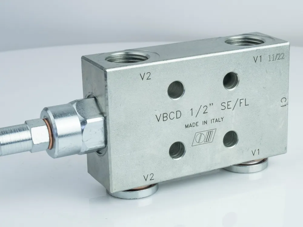 Купити Клапан гальмівний односторонній VBCD 1/2" SE FL Oleodinamica Marchesini , фото 2