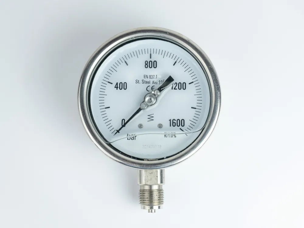 100R1600.303 GLYC.S.ST.P.G. D: 100 1600 BAR ONLY 1/2"BSPP BOTTOM