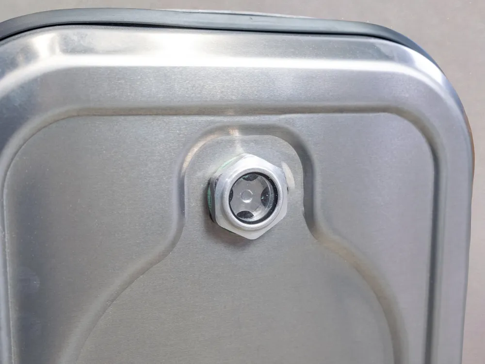 TOP FLANGE AL 330X410X500MM 60LT (WITHOUT FLANGE AND FILTER)