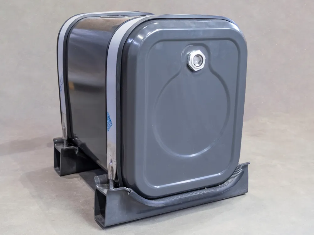 TOP FLANGE STEEL 330X410X500MM 60LT (WITHOUT FLANGE AND FILTER)