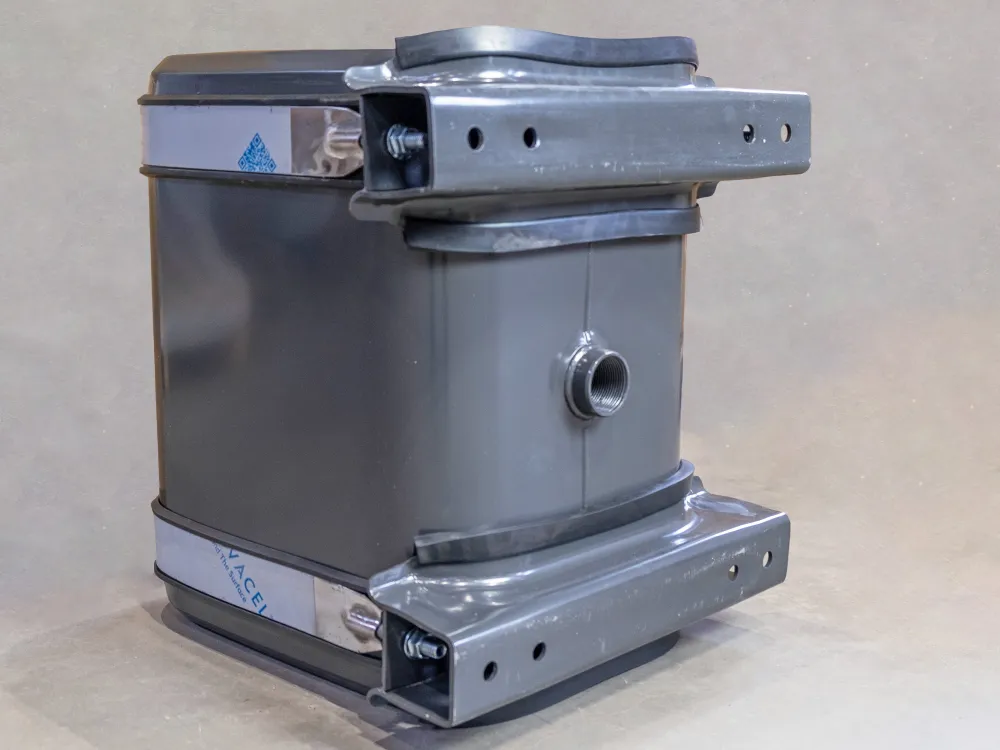 TOP FLANGE STEEL 330X410X500MM 60LT (WITHOUT FLANGE AND FILTER)