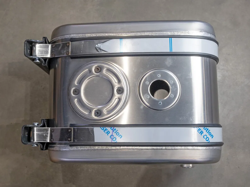 TOP FLANGE AL 330X480X400MM 55LT (WITHOUT FLANGE AND FILTER)