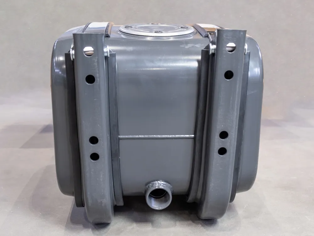 TOP FLANGE STEEL 330X480X400MM 55LT (WITHOUT FLANGE AND FILTER)