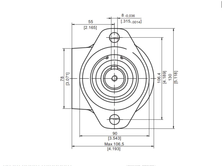 Купити Героторний гідромотор M+S Hydraulic МRB160C/CLSV, фото 6