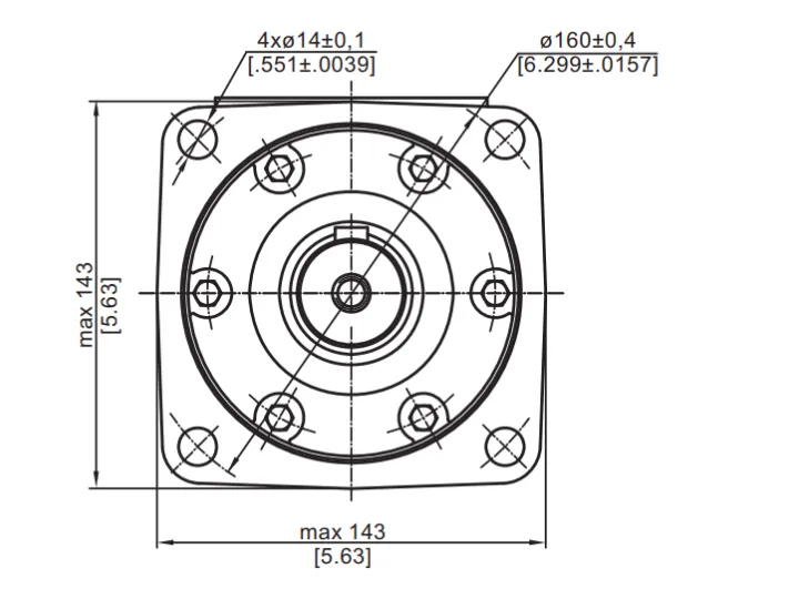 Купити Гидромотор M+S Hydraulic KRMT400PCS, фото 5