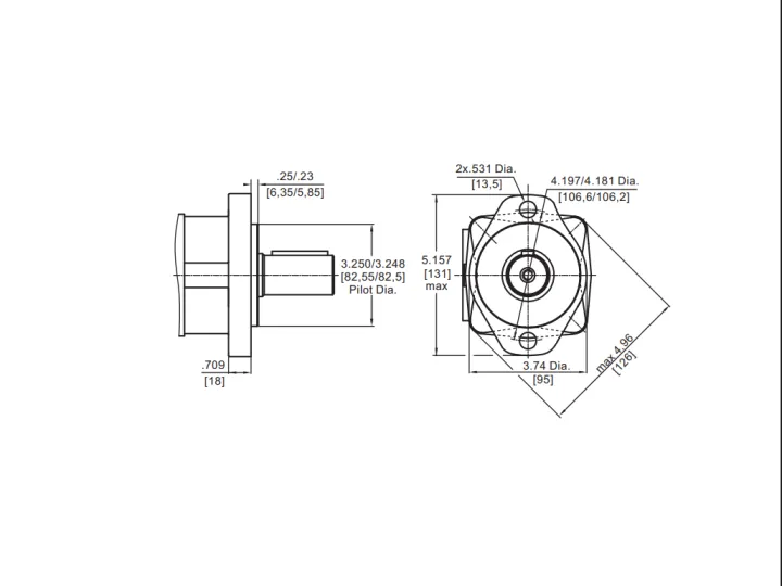 Купити Гідромотор M+S Hydraulic MLHSA200D2D, фото 5