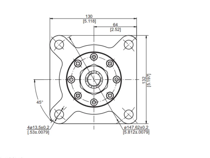 Купити Героторный гидромотор M+S Hydraulic RW400CBMPC/3, фото 7