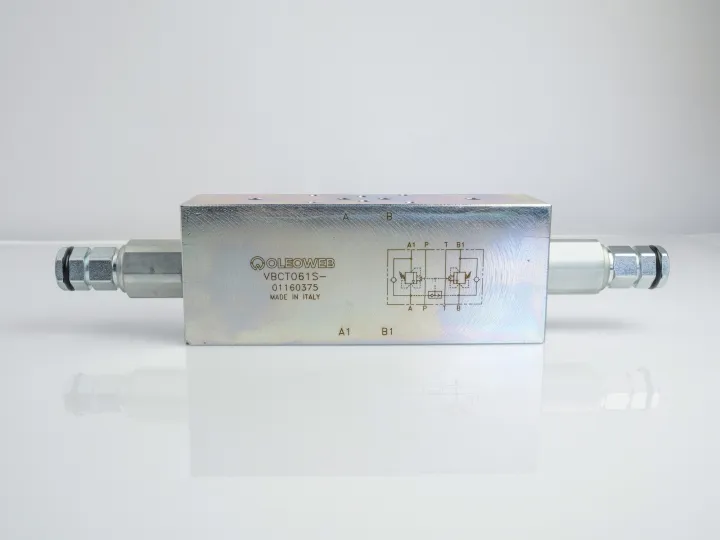 Купити Клапан гальмівний модульний CETOP 3 двосторонній VBCT06 1 S Oleoweb, фото 1