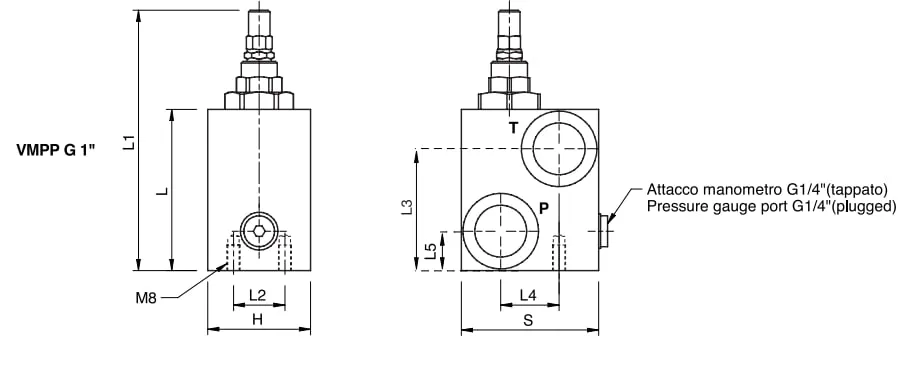 VMPP 1" 20-200BAR