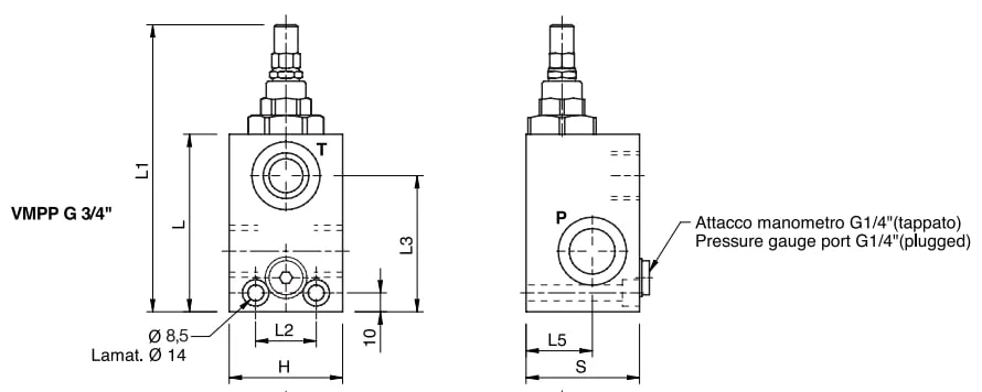 VMPP 3/4" 20-200BAR