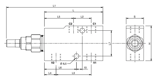 VBCD 3/8" SE-A CC
