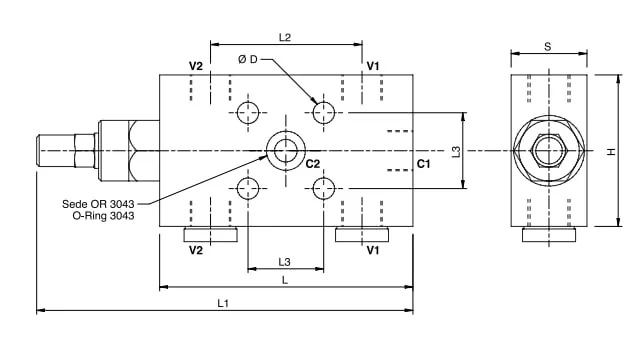 VBCD 3/8" SE FL