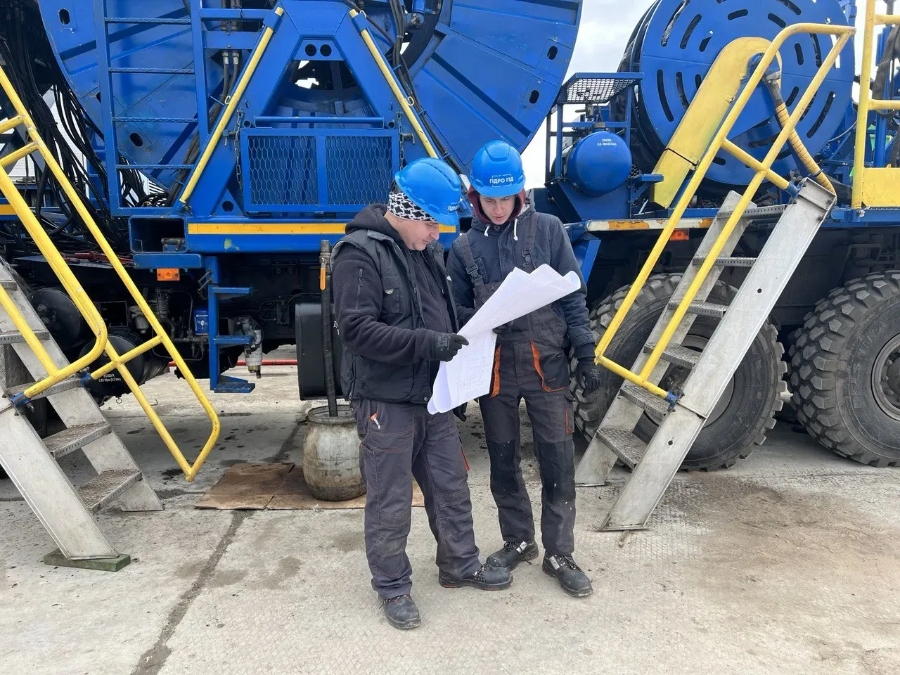 Гідравлічна система колтюбінгової установки