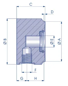 D.50x50 F.1/4" AL.40